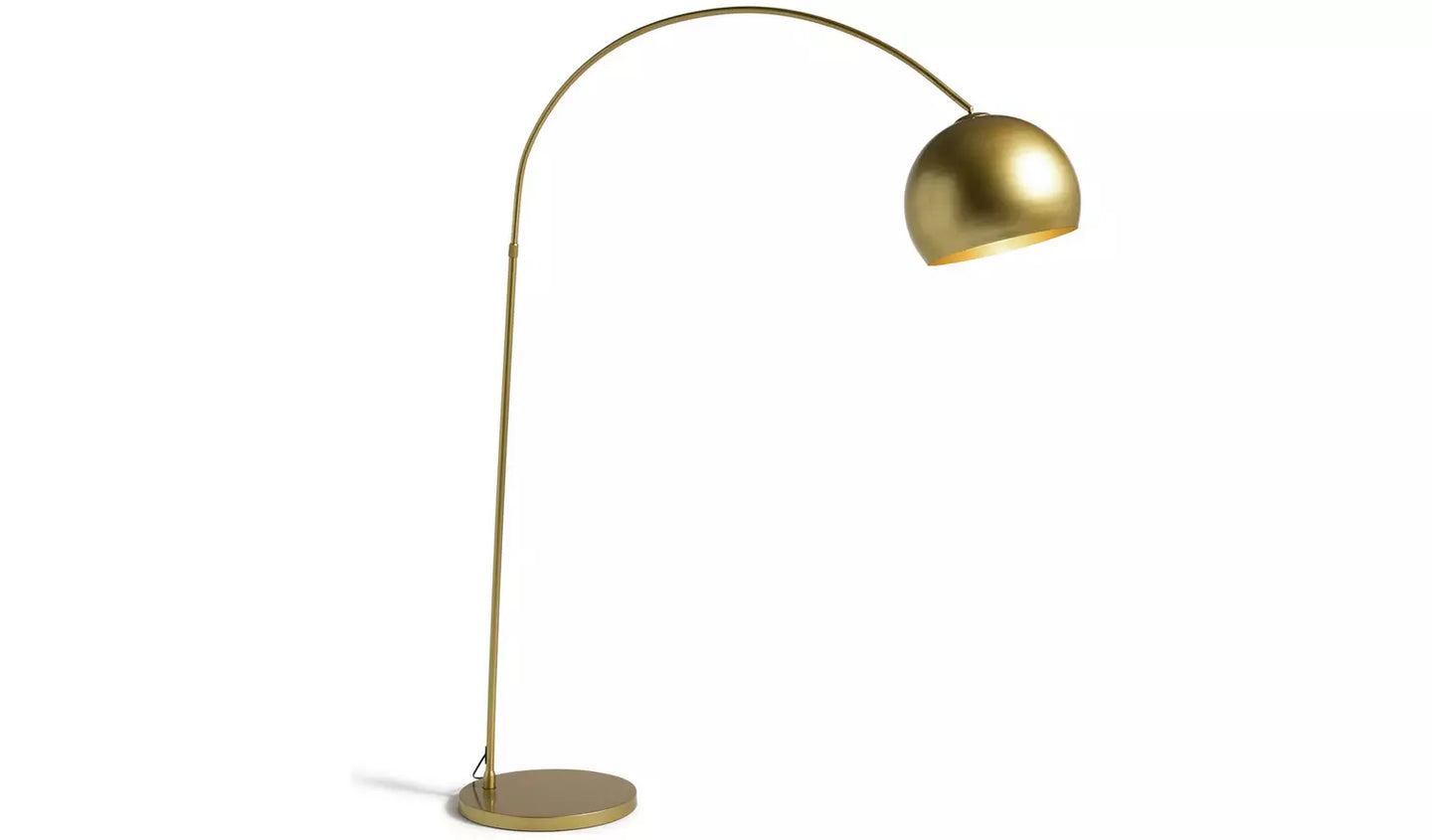Habitat Wilderness Large Arc Floor Lamp